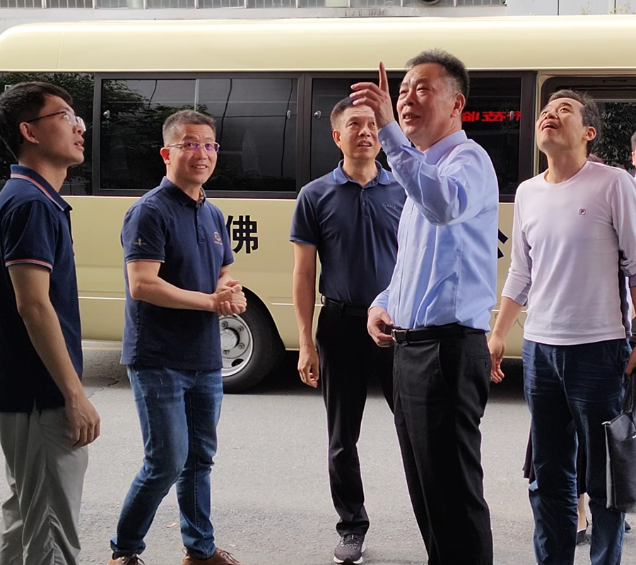 佛山市政協副主席萬志康率隊調研科伺智能